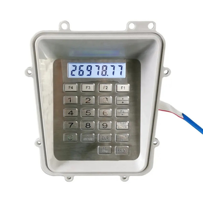 Un buen precio. Bernet 22 teclas teclado vertical de acero inoxidable inteligente para el dispensador de combustible en línea