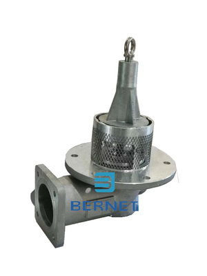 Good price French Type Bottom foot Valve Pneumatic 10 Inch HDF80FF online