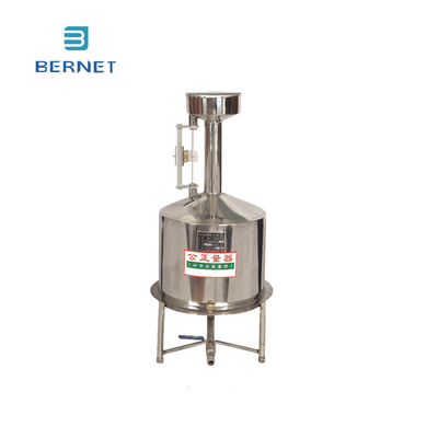 Good price 20L Stainless Steel Industrial Liquid Measuring Tank with Base Measuring Can for Gas Station online
